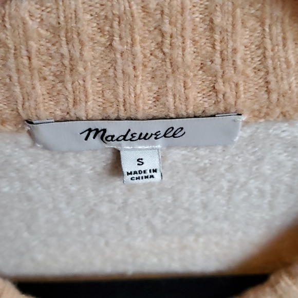 Madewell Colburne Colorblock Coziest Cardigan - Picture 4 of 4